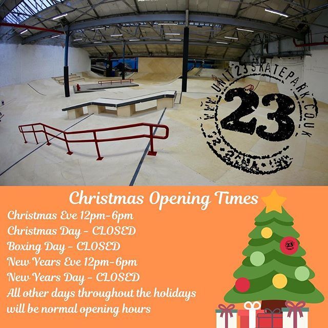 Have a peep at our Christmas opening times, 12pm-6pm Christmas Eve, CLOSED Christmas Day, CLOSED Boxing Day, 12pm-6pm New Years Eve, CLOSED New Years Day, All other days will be normal opening hours