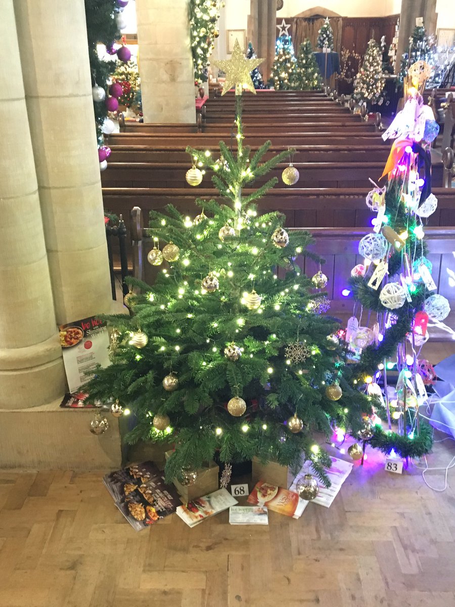 Love our beautiful #Christmas tree that we’ve popped up in Holy Trinity church for the tree festival. Grab yourself one from <a href="/Morrisons/">Morrisons</a> #tree #festival #slimmingworld #barrowuponsoar