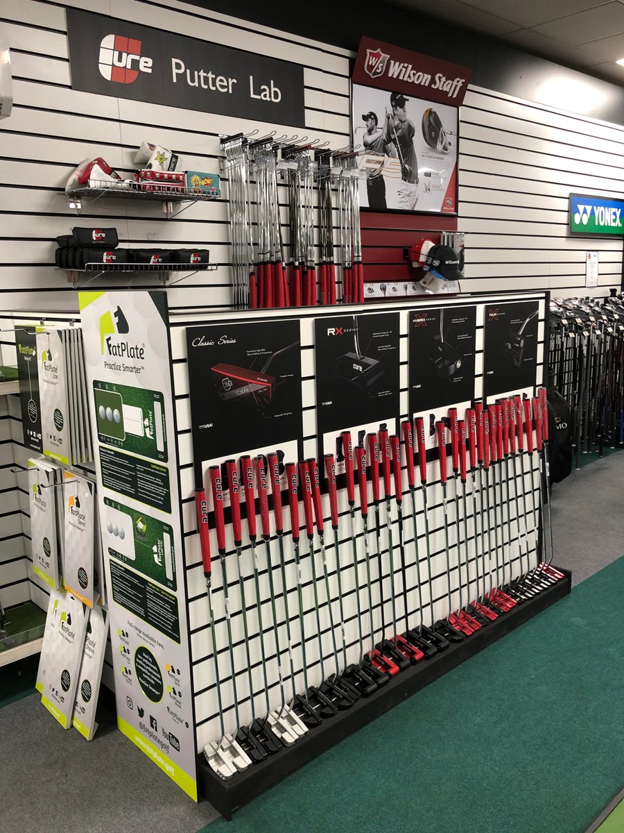 We are pleased to announce that the UK’s first Cure Putter Lab has opened at Midlands Golf Nuneaton store. The Cure Putter Lab is where your custom spec putter will be built. Come and try the superb new Cure putter range at any of their stores now. <a href="/midlandsgolfuk/">Midlands Golf</a> <a href="/CurePutters/">Cure Putters</a>