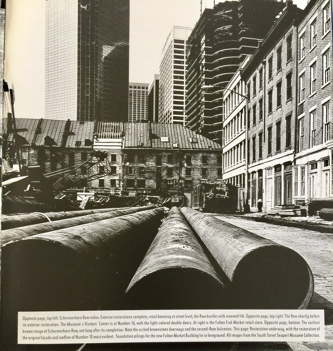 SaveOurSeaport's tweet photo. Schermerhorn Row through the Years. https://t.co/EA8vqzLxRJ
