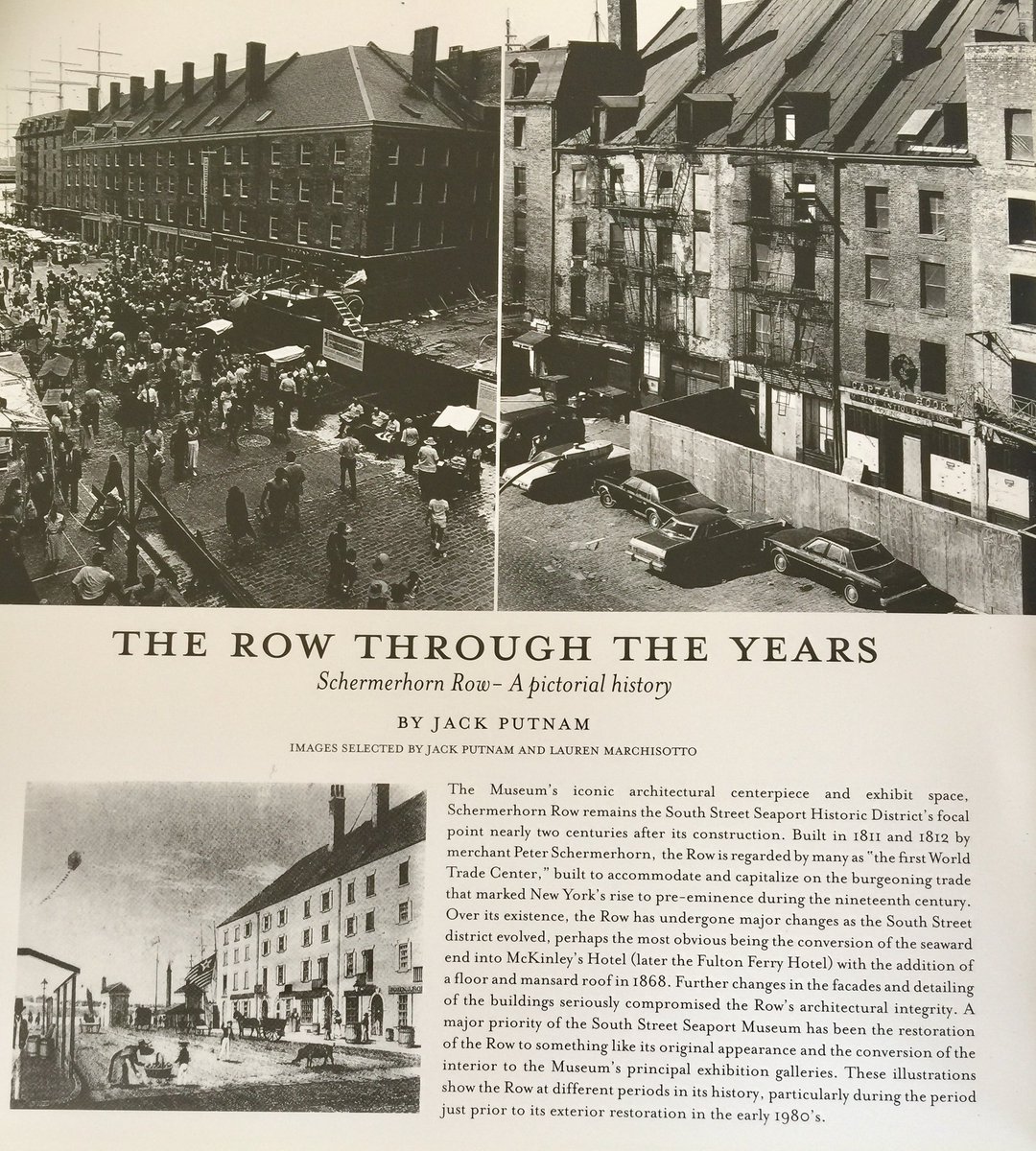 SaveOurSeaport's tweet photo. Schermerhorn Row through the Years. https://t.co/EA8vqzLxRJ