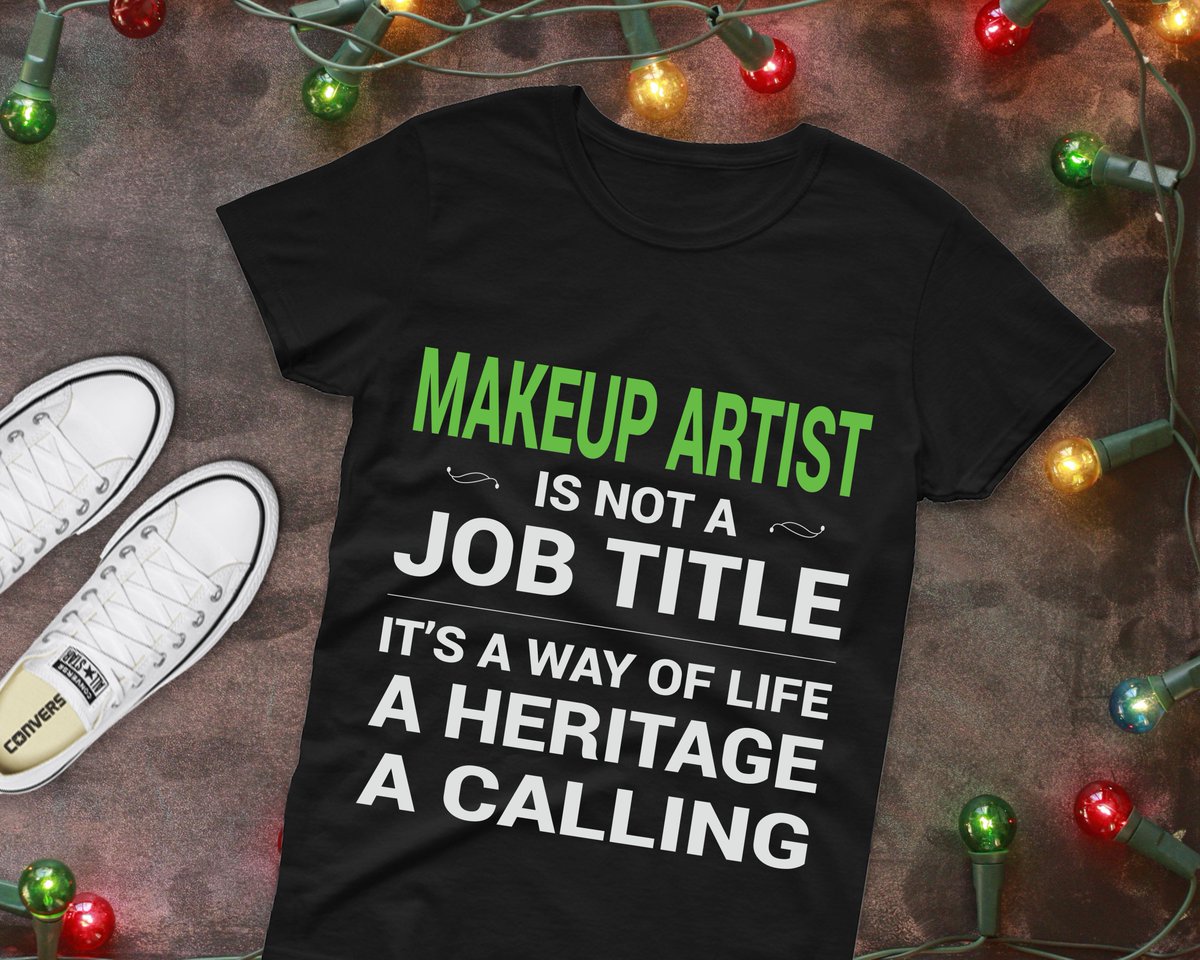 agelinabaker's tweet photo. "Great shirt for Makeup Artist  ;)  <3 

Order here : => https://t.co/VTkLBaKDOG 

🎁 Save shipping cost by giving orders above $49
"
.
.
#LAAutoShow #WednesdayWisdom #WednesdayMotivation #Powell #RogerStone 
#makeuplover #makeupjunkie #makeupforever #christmas #christmasbreak https://t.co/TjgkBSJ7Cr