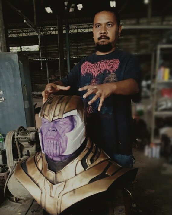 tantemsin's tweet photo. Thanos​ bust​ life​size.
#thanos​#infinitywar​#marvel​#marvelcomics​#marvelstudio​#painting​#painted​#mywork​#preorder​#limited​#lifesize​#colletion​#comiccon​#usa​#modelkit​ #sideshow​#sideshowcollector​#statue​#statuecollectors​#mystyle​#studio​#rock https://t.co/V8b1DvnyTh