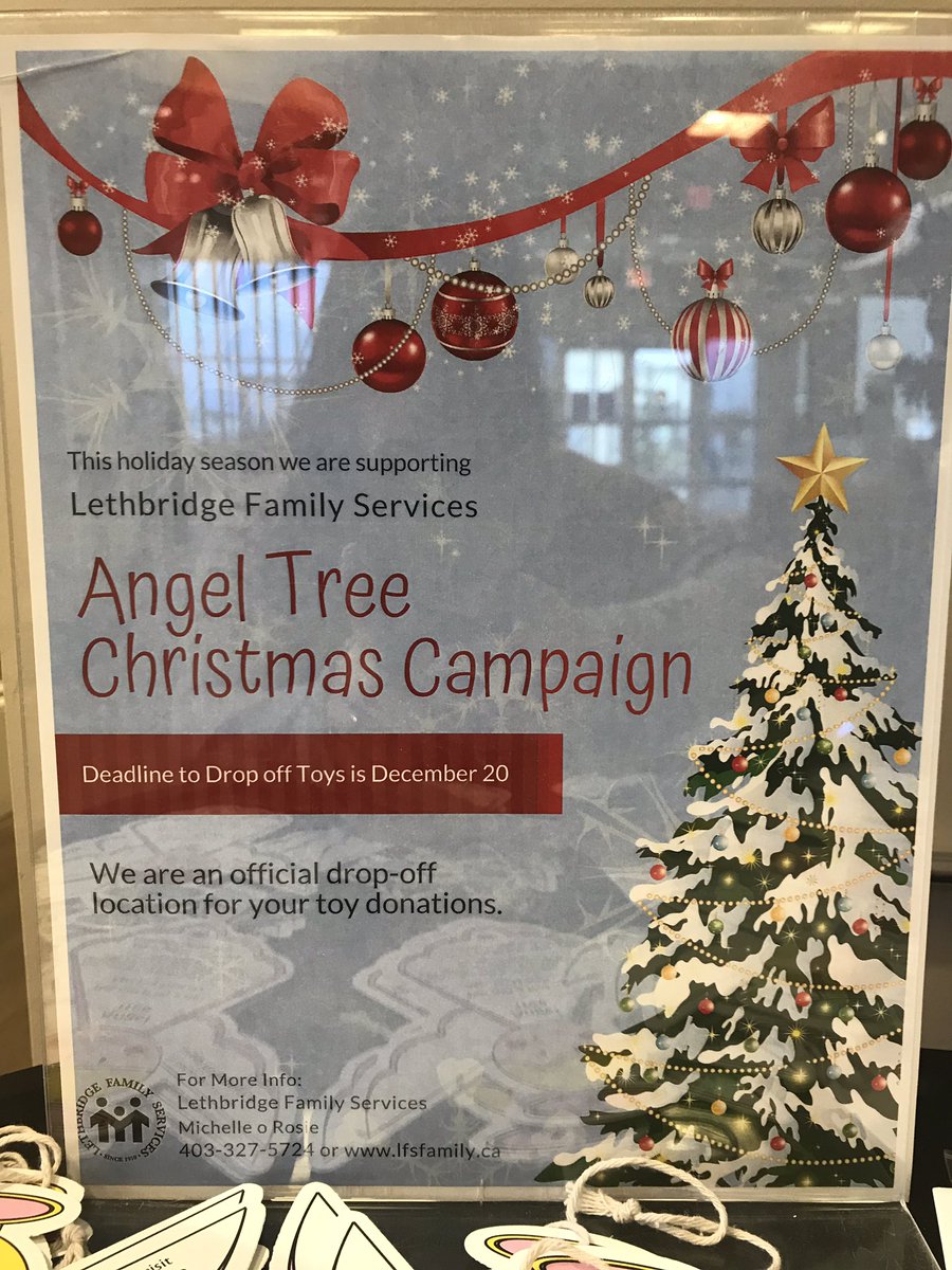 ALundquist14's tweet photo. Come visit the RBC Westgate Branch to pick up your Angel Tree wishes & drop off your gifts. So proud to be able to support this great campaign. #rbccommunity #tistheseason https://t.co/DYNm3BbXMm