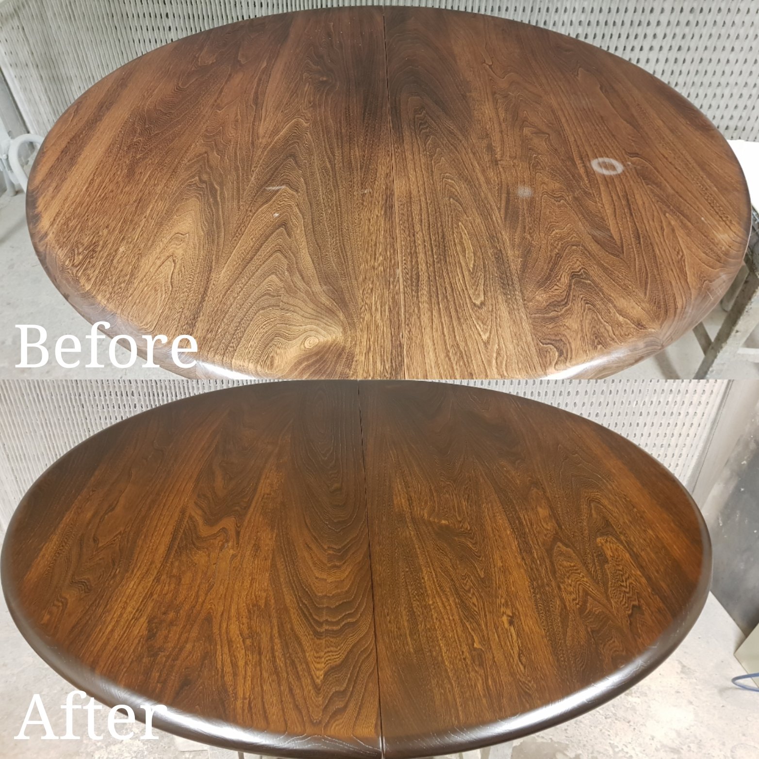 The Furniture Doctor on Twitter "Ercol table top with heat marks