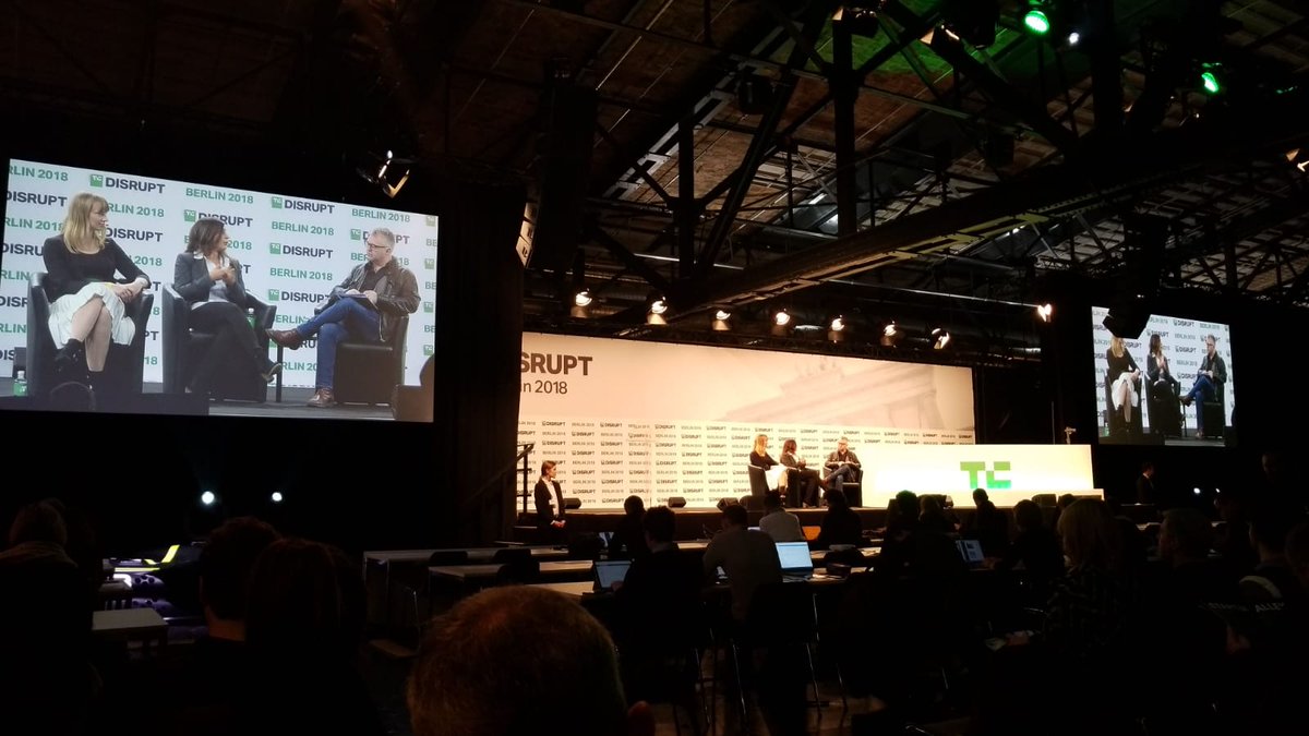 NaTakallam's tweet photo. "NaTakallam is serving as a stepping stone for [#refugees] to pursue other opportunities and other careers, which is really critical because there’s a severe risk of losing such incredible human capital" - @ambirouge @TechCrunch #TCDisrupt #Berlin #InvestinRefugees #NaTakallam https://t.co/Otolc0g4CK