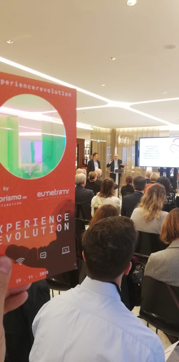 ilPrisma's tweet photo. Perché l’#experience è oggi il prodotto più difficile da produrre? Quali criticità ed opportunità nella costruzione dell’experience da parte delle aziende? Stefano Carone, Managing Partner @IlPrisma, e @lucchi_matteo, CEO @EumetraMR presentano i temi circa #experiencerevolution https://t.co/pNFuQDqbOL