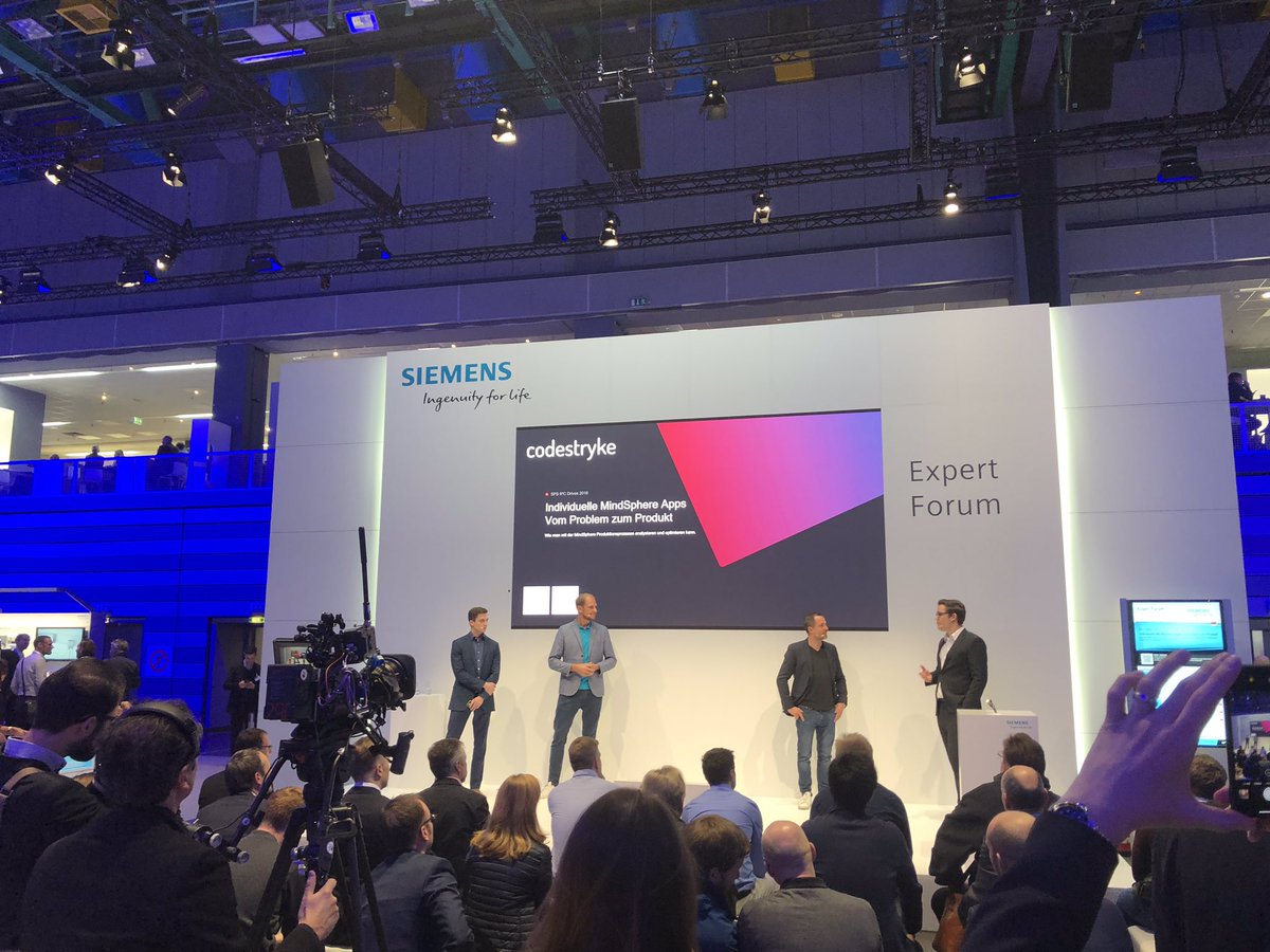 codestryke's tweet photo. We were discussing opportunities in custom IoT use cases with @siemensindustry at #SPSIPCDrives in Nuremberg. Check the video if you missed the talk: https://t.co/FPEpYAnB14 https://t.co/3UV7tyBqv3