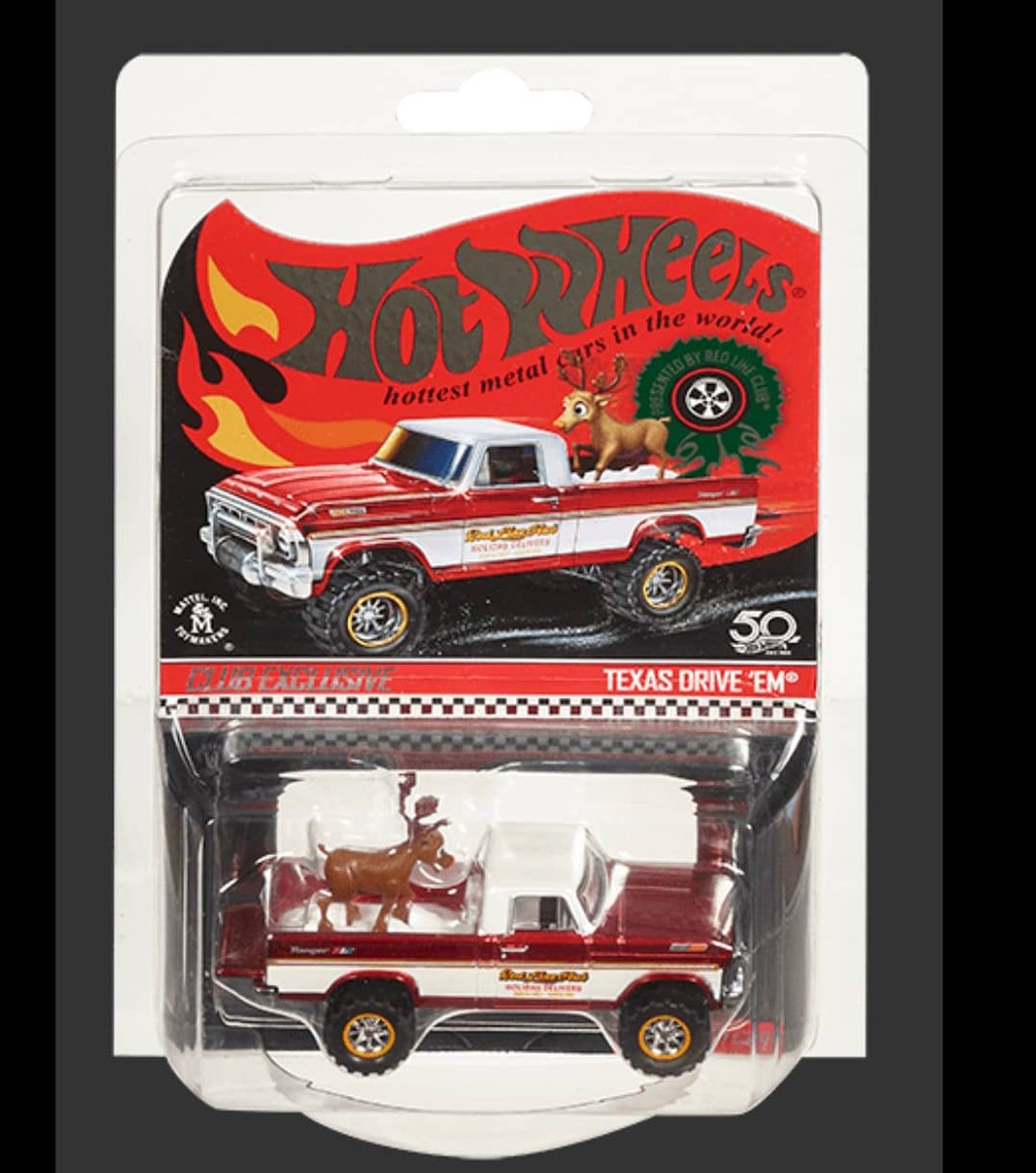 toycollector29's tweet photo. What do you guys think of the RLC Hotwheels Holiday Exclusive Texas Drive Em with Reindeer ? release date: 12/4 at 9AM #hotwheels #hotwheelspics #hotwheelscollectors #matchbox #diecast #diecastcar #diecasttoys #realriders #rlcexclusive #pickup #truck #pickuptruck #texasdriveem https://t.co/QsX4VJXk26