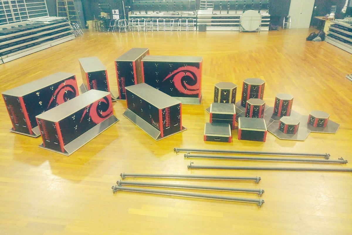 parkour equipment