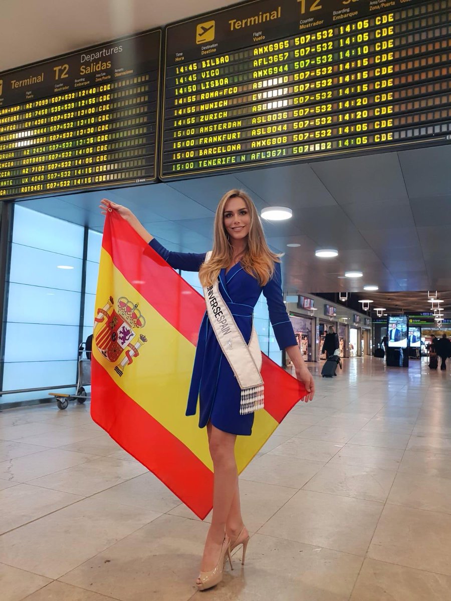 On my way... Next stop Bangkok! 🇪🇸👑♥️ #MissUniverse #MissUniverso