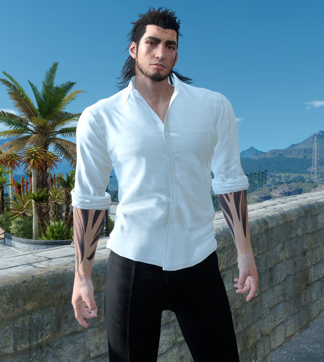 Glorious_Gladio's tweet photo. Happy second anniversary FFXV! Here is a mod I whipped up for the occasion: Dapper Gladio! β€οΈ DL: https://t.co/pEkyOmhWn8 #FFXV #FF15MOD #FF15MODWATCH #HBDFF15 https://t.co/vdqr5EvuI9