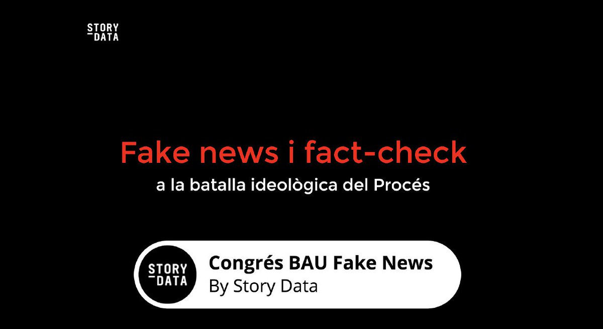 eli_vivas's tweet photo. Viernes 30/12
16:00
Las @StorydataBcn analizamos las #fakenews del Procés
@MACBA_Barcelona Interface Politics: After Post-Truth. 2º Congreso Internacional. Organitza
@Bau_bcn
#FactCheck #postTrue
+ Info https://t.co/RAJL0X95jt https://t.co/fVGFJf9bRB
