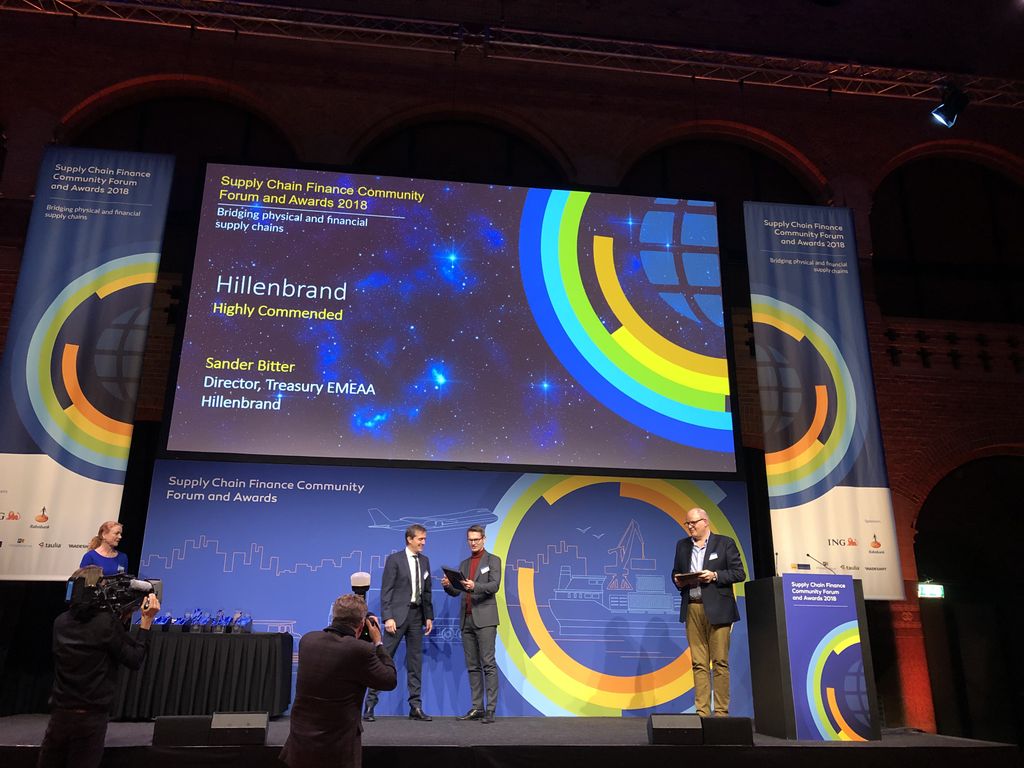 PrimeRevenue's tweet photo. Congratulations to @TheICAGroup for winning in Food &amp; Beverage and Hillenbrand for being highly commended in Manufacturing and Industrial. Excellent job! #SCFForum https://t.co/yjlaKkDTrD