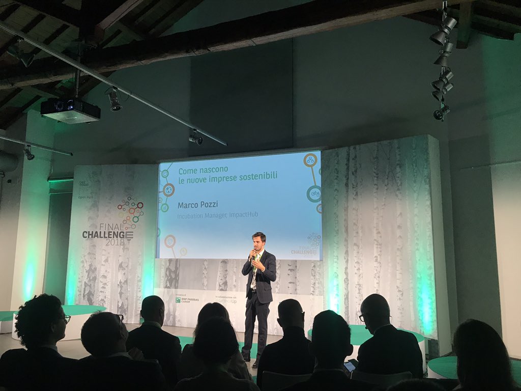 janazond's tweet photo. Da qui al 2020 raddoppieranno investimenti in ambito #positiveimpact #marcopozzi #@ImpactHubMilano https://t.co/X7SAfKxi0n