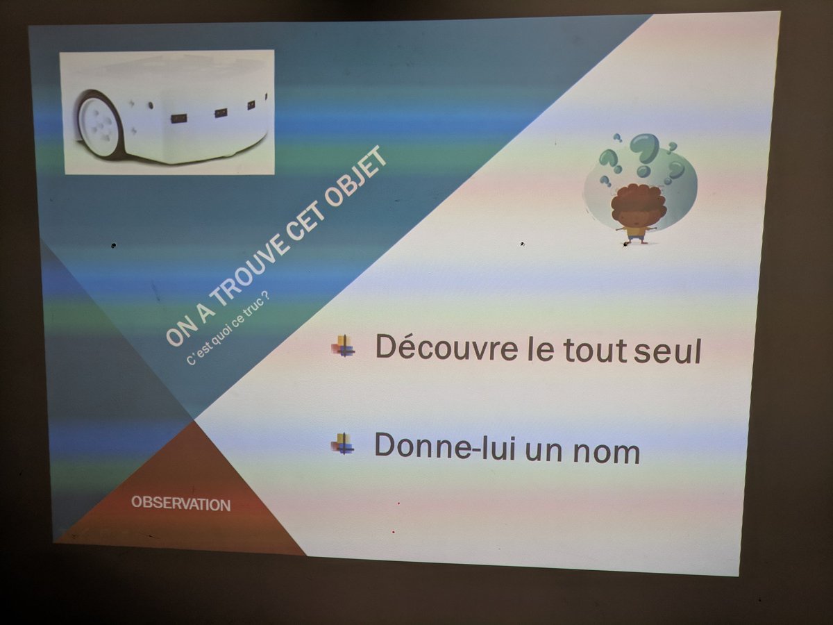 daventura972's tweet photo. #Cm2CodeAuCollege. @ray_college
A l'ordre du jour... Découvrir #Thymio.
Observer, s'exprimer a l'écrit et a l'oral. https://t.co/g4iZHj4z5X