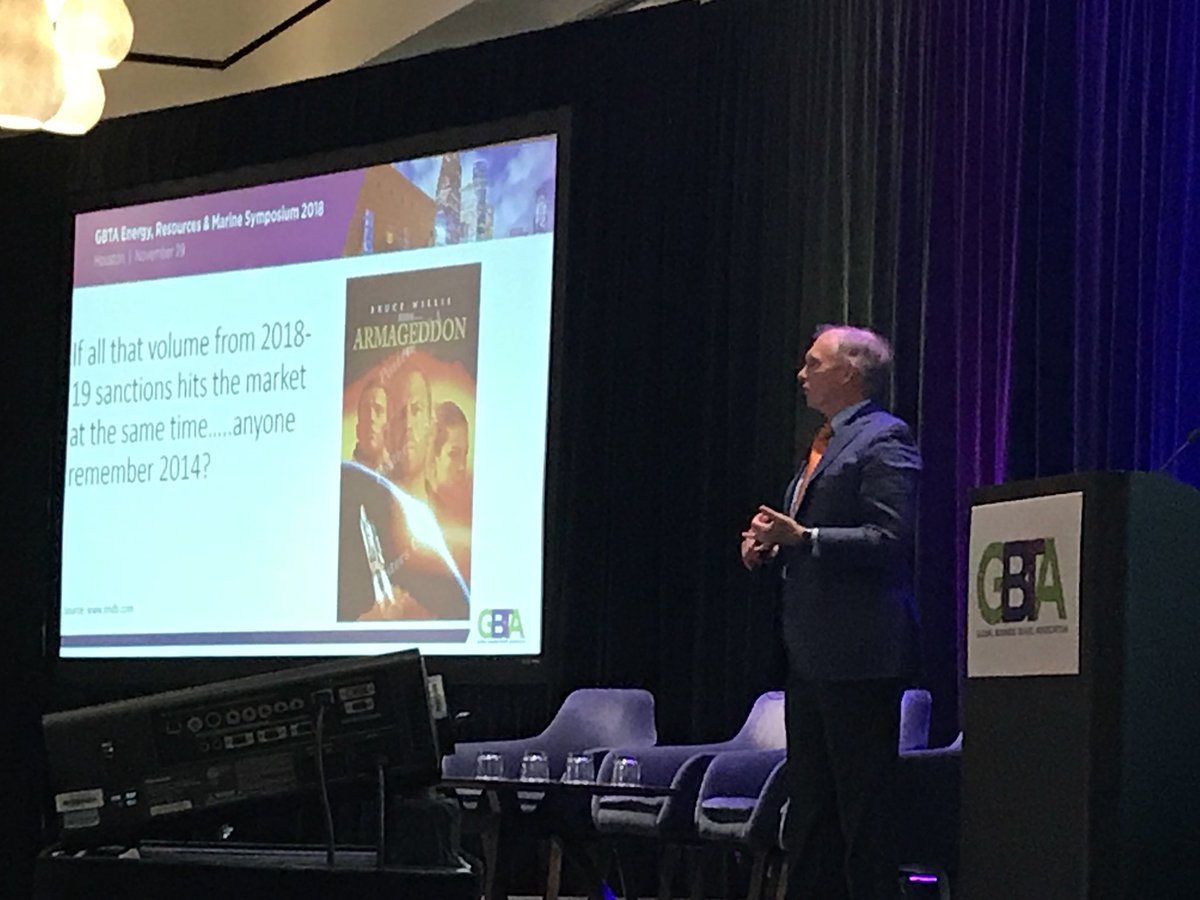 rpasdeloup's tweet photo. Another fascinating keynote presentation from @SkipYorkEnergy at the GBTA ERM Houston symposium #gbta #ERMHouston  @CarlsonWagonlit https://t.co/hu3Mjn2Bgm