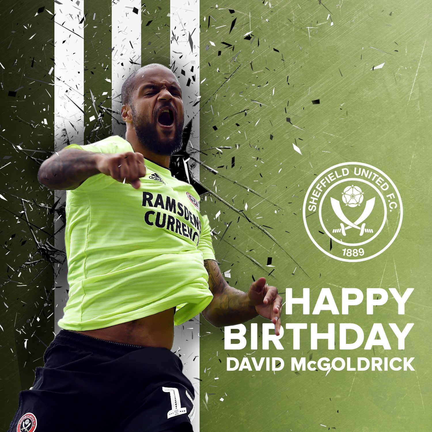   Happy Birthday David McGoldrick  We hope you have a great day     