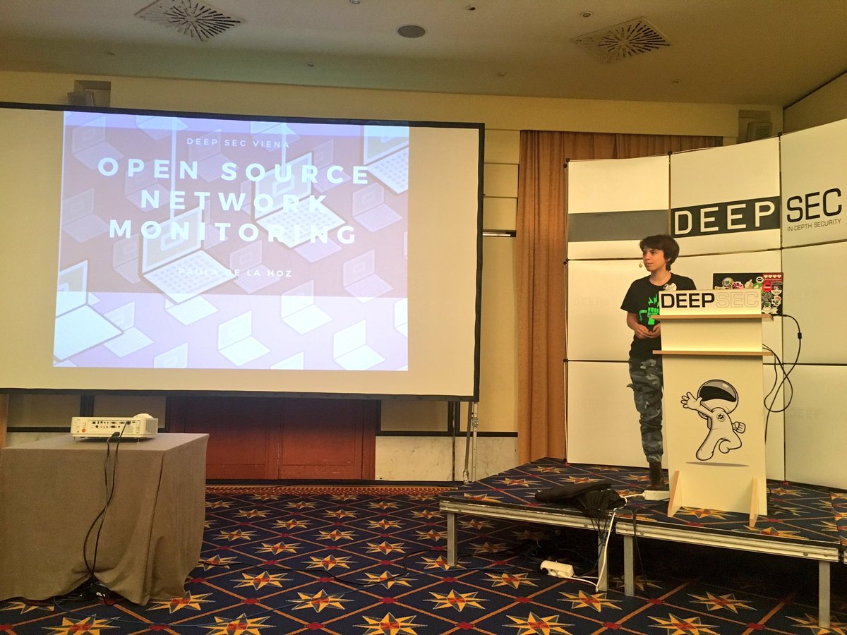 ddouhine's tweet image. Open Source Network Monitoring by @Terceranexus6 #DeepSec
