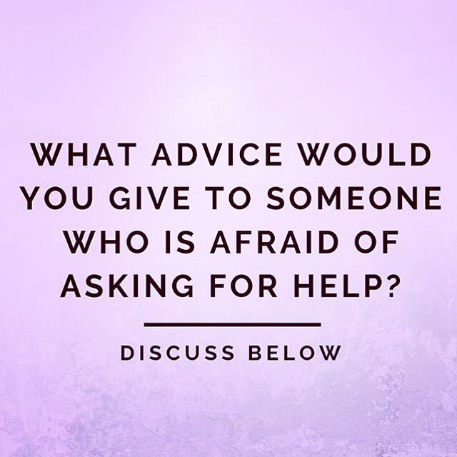We know there are still stigmas attached to asking for help. Please leave your comments: instagram.com/p/BqxXep3BGHu/ #fotshiftingperceptions #letstalk #reachingout #askingforhelp