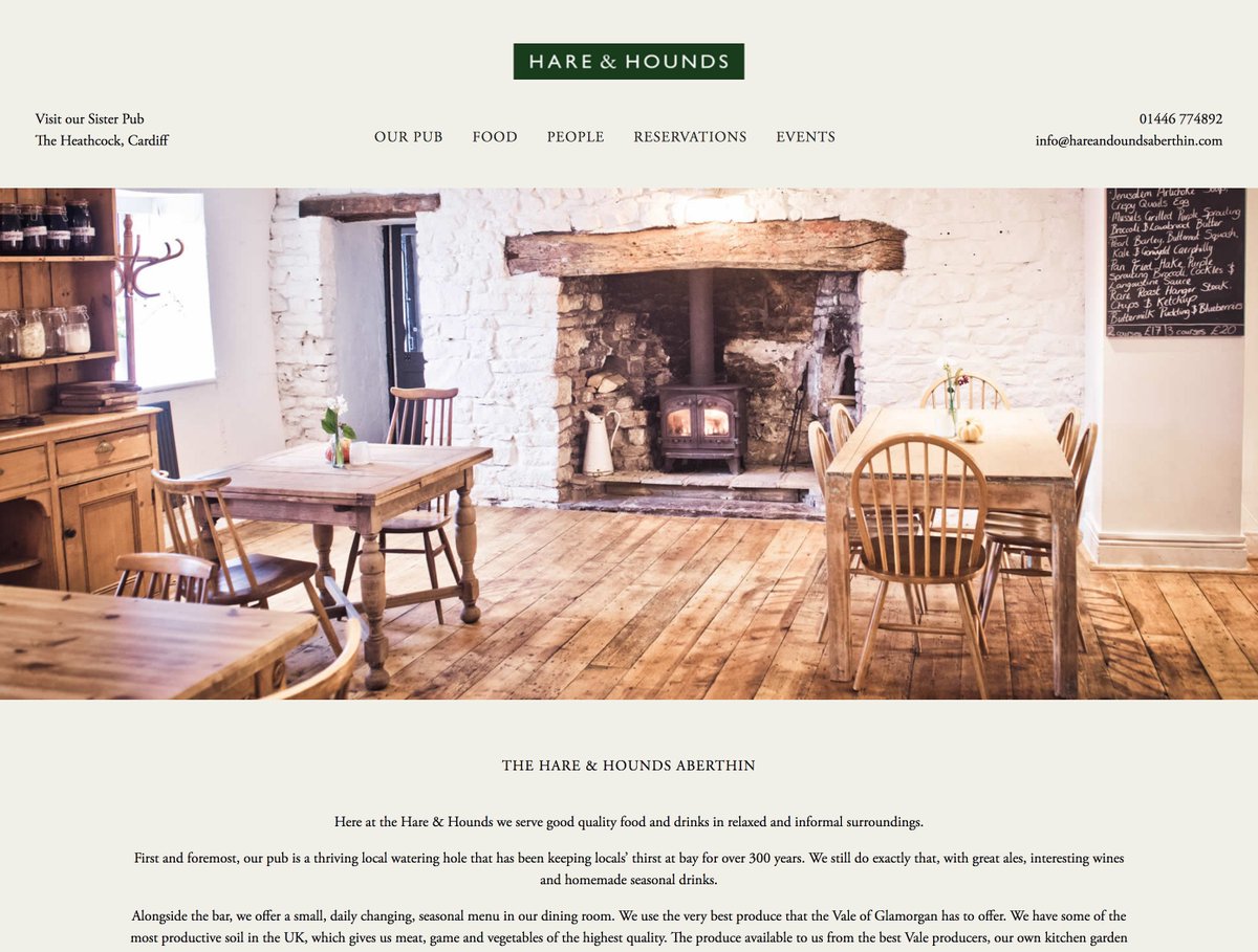 We've got a new website and we're rather pleased with it...lots of info about events in the New Year / at New Year... hareandhoundsaberthin.com #newwebsite #welshpub #diningpub