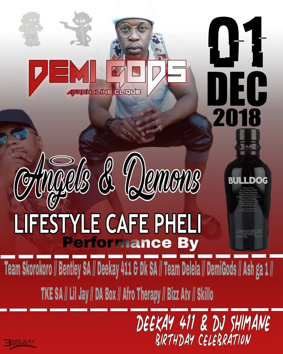 Demigods_Ac's tweet photo. ANGELS AND DEMONS EVENT 😇👹 PULL UP 🚘☺
.
.
.
.
.
.
.
.
.
.
.
.
.
.
#DEMIGODS #livepeformance #goodpeople #music #Goodmusic #Goodvibes #sahiphop #hiphopduo #mzansihiphop #birthdaycelebration #africanhiphop #hiphopkings  #hiphoplife #raplife #hiphoplives https://t.co/hm0J4JxN6G