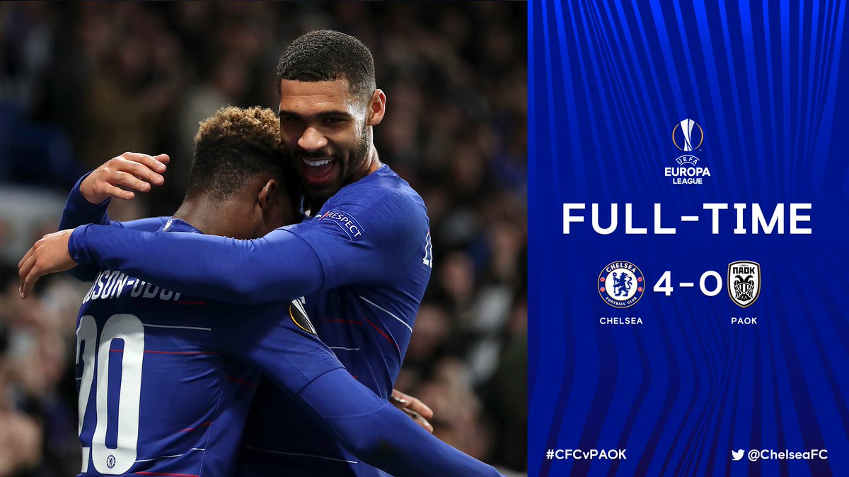 Five wins from five! A brilliant night at the Bridge! 🙌

#CFCvPAOK