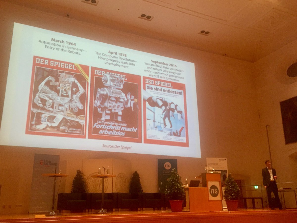 k_barb's tweet photo. Vorschläge für ein Spiegel-Cover im Jahr 2028? @ClemensWasner bei #innovationstagung #salzburg #itg #ai #ki #robotik #aiaustria @aiaustria #digitalisierung #innovateaustria @DerSPIEGEL https://t.co/0z8YdeRukK
