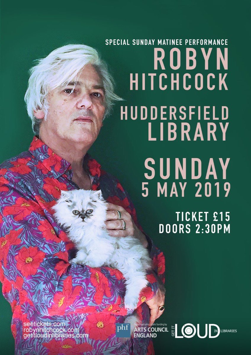 GILILAcademy's tweet photo. Tickets for our *fabulous* acts that are coming to libraries near you in 2019 go on sale TOMORROW @ 10AM!

Computers at the ready, people. 

@RobynHitchcock #bodega #livemusic #upcomingartist #librarygig https://t.co/dzLzAd49TF