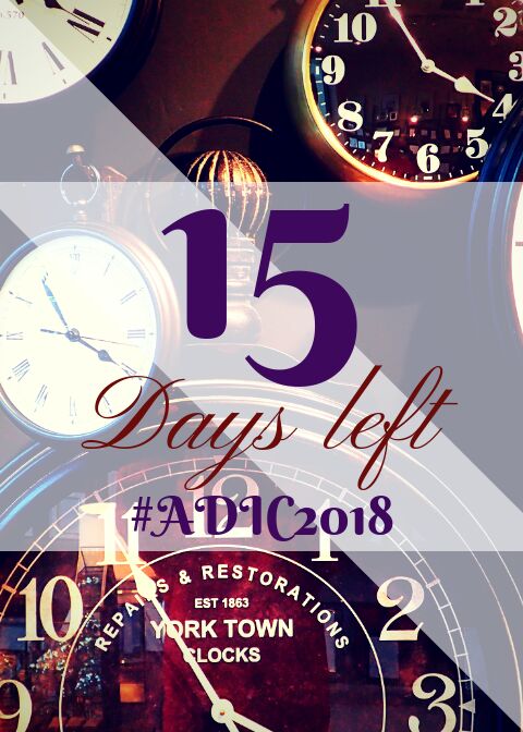 AdvancedTcSd's tweet photo. Tick Tock.. Tick Tock..

15 Days To Go..

follow our social media accounts via The links: https://t.co/vgAaMzgBQE

#ADIC2018..
#YourMediaTeam https://t.co/6ltPtKkbc3