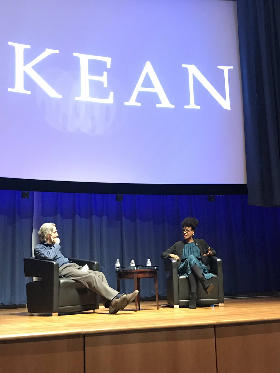 KeanIDS's tweet photo. CBS producer, Nicole Young talks with John Prendergast about the power of 60 Minutes to tell human rights stories and helping to end hunger and poverty in the world #60minutes #enoughproject #humanrights #KeanUniversity #keanHRI #keanUNA #keanglobal https://t.co/zXORpPY5kb
