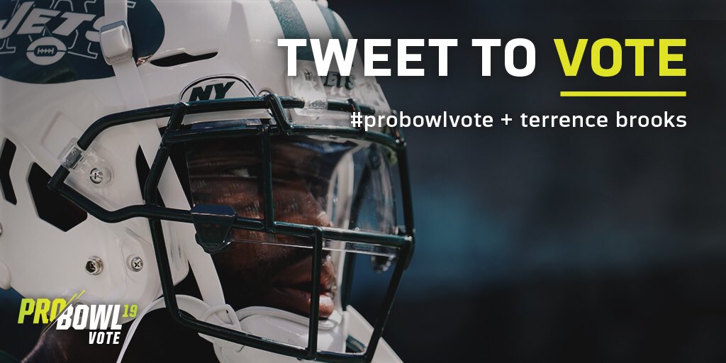 🙏🏾 Its a blessing just being nominated. Retweet to Vote! #PROBOWLVOTE Terrence Brooks
