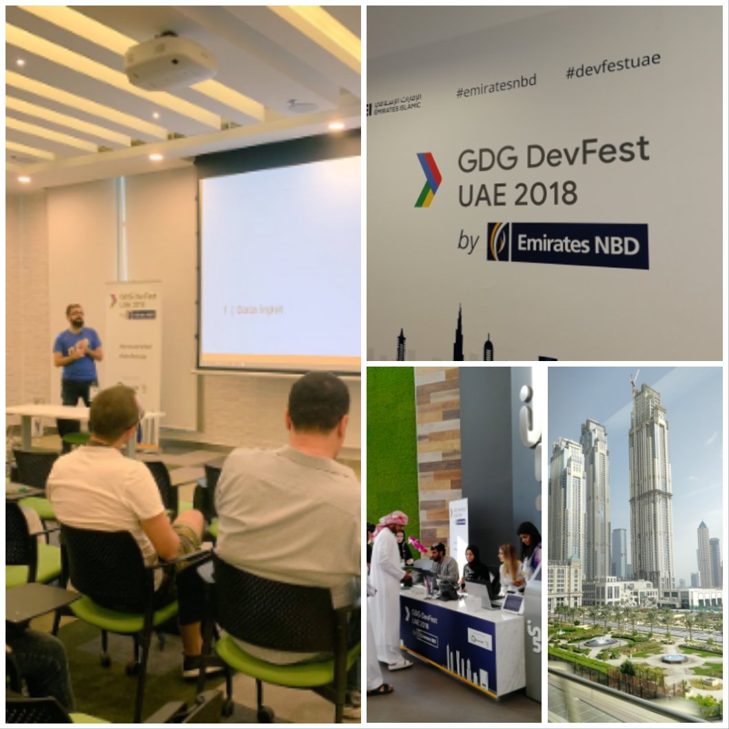ivankutil's tweet photo. Last week I had a presentation at #DevfestUAE in Dubai about our @AppSatori's project #Wasty in which we are using bunch of Google Cloud technologies e.g. #AppsScript #GSuite, #Firebase, #MapsAPI, #ProgressiveWebApps #PWA https://t.co/vzeYewACLK