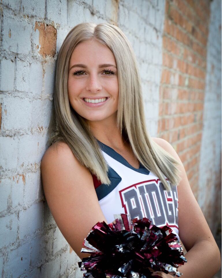 NRidgeCheer's tweet photo. Cheerleader of the wk: Brinley Koning
Grade: 12
Stunt position: Base
Brinley is always killin the game and we love having her on our team!📣She LOVES cheering at football games 🏈and LOVES all the people at Northridge!!! She wants to be an interior decorator when she gets older! https://t.co/bGQE8Eq5jI