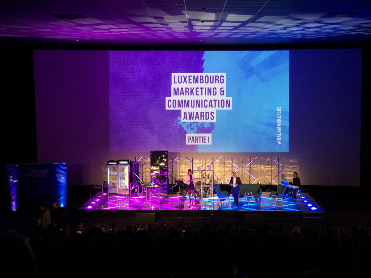 planK_ADS's tweet photo. 🏆 C’est l’heure des Luxembourg Marketing &amp; Communication Awards. @marketerslu #GalaMarkerters https://t.co/gFOqviESND