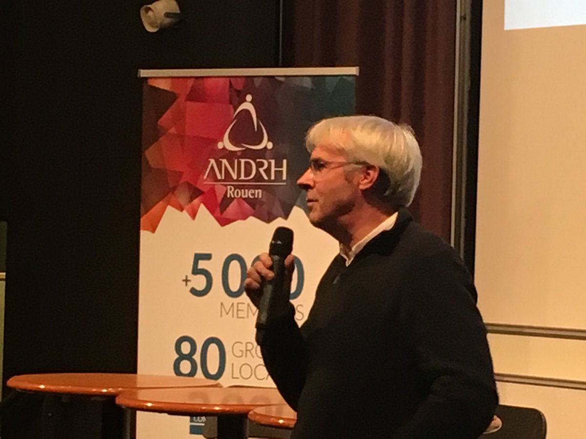 Caroquesnay's tweet image. Grâce à l’ANDRH Rouen nous passons la soirée avec Antoine Blondel, ancien agriculteur passionnant pour parler de métamorphose du management #hierarchie #management #andrh #bonsens ⁦@NEOMAbs_Rouen⁩