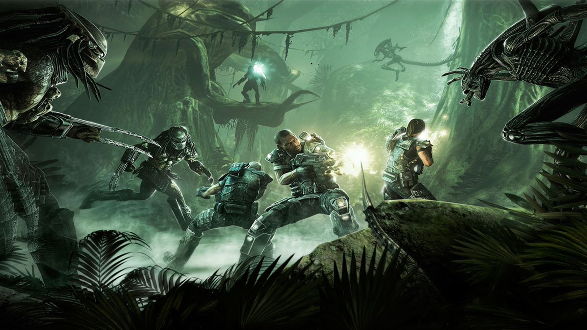 avpgalaxy's tweet photo. Rebellion's Alien vs. Predator 2010 Now Backwards Compatible on Xbox One! | https://t.co/oogqVtXx93 | #AliensvsPredator #AliensvsPredator2010 #AvP2010 #Rebellion #AlienGames #AlienBlackout https://t.co/rqFs4NRx5R