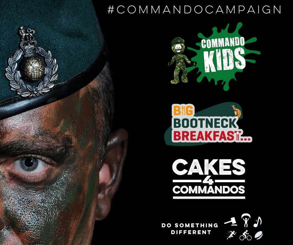 theRMcharity's tweet photo. Choose your mission! Our #CommandoCampaign is a new initiative that draws the whole Royal Marines Family together, giving everyone the opportunity to support the charity and raise money for those who need it the most - no matter your age or location.
https://t.co/HtF3iKItId https://t.co/uD9ciWQQjj