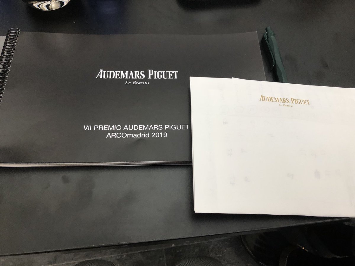CarlosUrrozARTE's tweet image. Enhorabuena al #artista Andréa Galvani ganador del premio @AudemarsPiguet @FeriaArco #ARCO2019 , representado @revolvergaleria @TheRyderProject @FeriaArco y #Gracias al #jurado