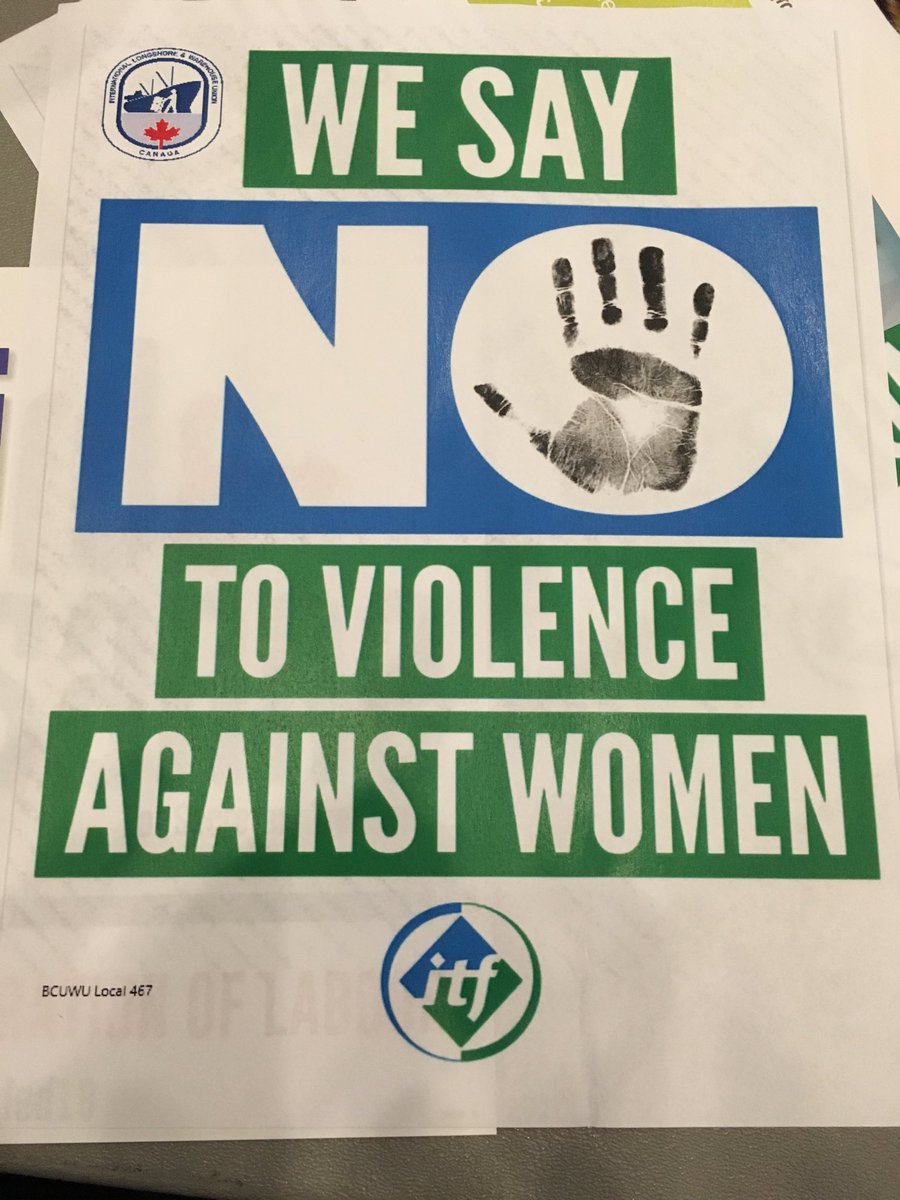 retail_bc's tweet photo. Proud of our affiliate ⁦@ILWUCanada⁩ for taking a stand against violence against women. Longtime supporters of #BeMoreThanaBystander https://t.co/x98kOKxvyT
