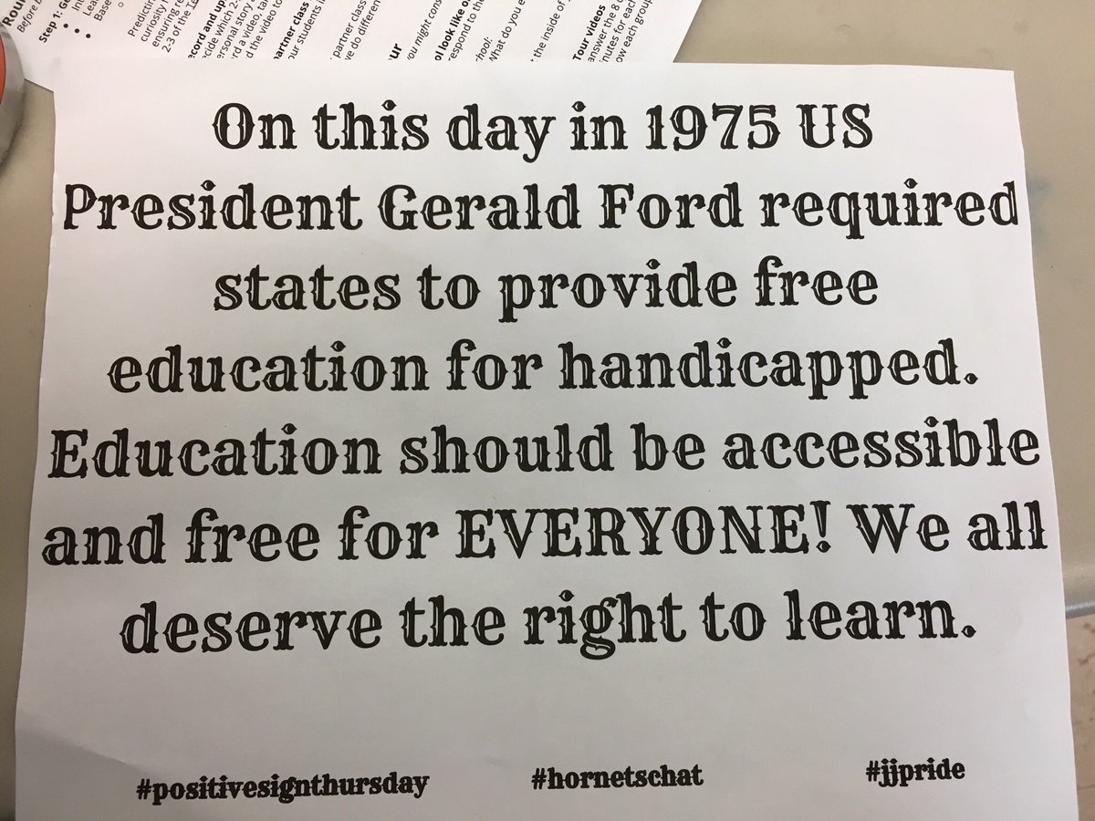 rlfreedm's tweet photo. Education should be accessible and free for all! It’s our right. #jjsecretagents #positivesignthursday #hornetschat #EDUcators #EDU  #ditchbook #tlap #leadmapmaas #msaachat #realedu https://t.co/3M9NP9fobh