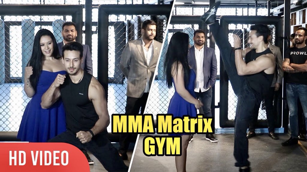 viralbollywood's tweet photo. Watch #MMA #MatrixGym Launch by #TigerShroff, #KrishnaShroff and #AyeshaShroff 🔥🔥🔥

Video Link 👉 https://t.co/ap6KGsygXU https://t.co/TIQAQfkyKW
