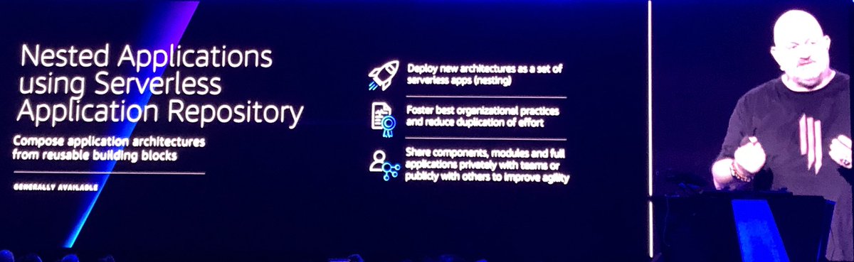 LANcomTech's tweet photo. API Gateway WebSockets, Lambda part of ALB execution path, numerous services part of Fuctions, Application repositories .... so much is coming to AWS 🤩🤩 @AWSreInvent https://t.co/o6Xvx4O4cE