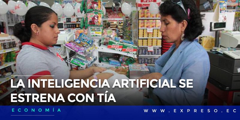 Expresoec's tweet photo. La firma celebra su aniversario número 58. Un robot y el sistema de autopago integran esta primera tienda futurista. ▶ https://t.co/ito1C01QME https://t.co/ZkXvXdojsm
