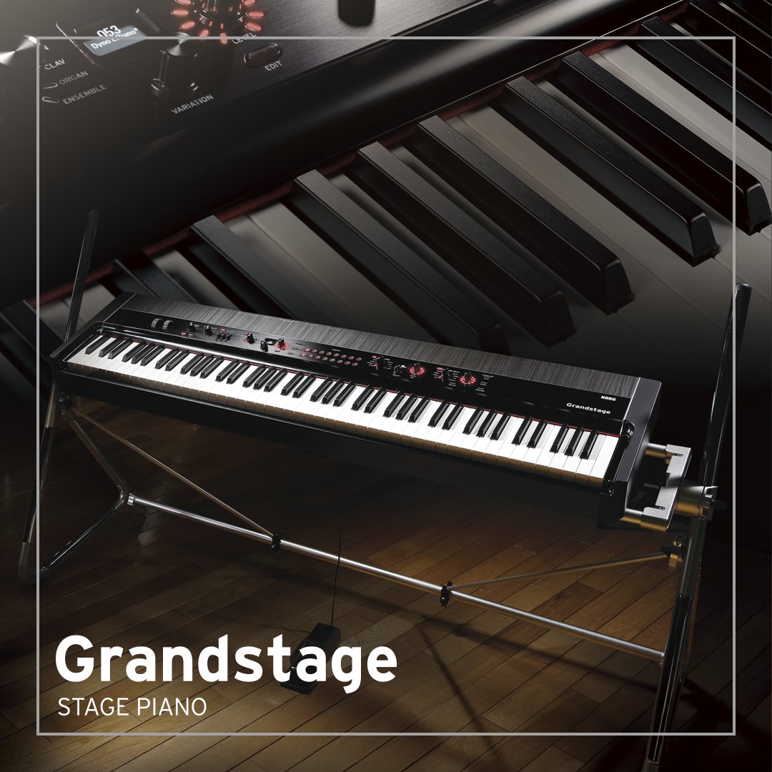 KorgBrasil's tweet photo. Respondendo aos pedidos de numerosos músicos profissionais, o Grandstage proporciona também sons de piano em mono para todos estes programas de piano acústico. Saiba mais em: https://t.co/eBNhHFALY3 https://t.co/bCvRqSTBrl