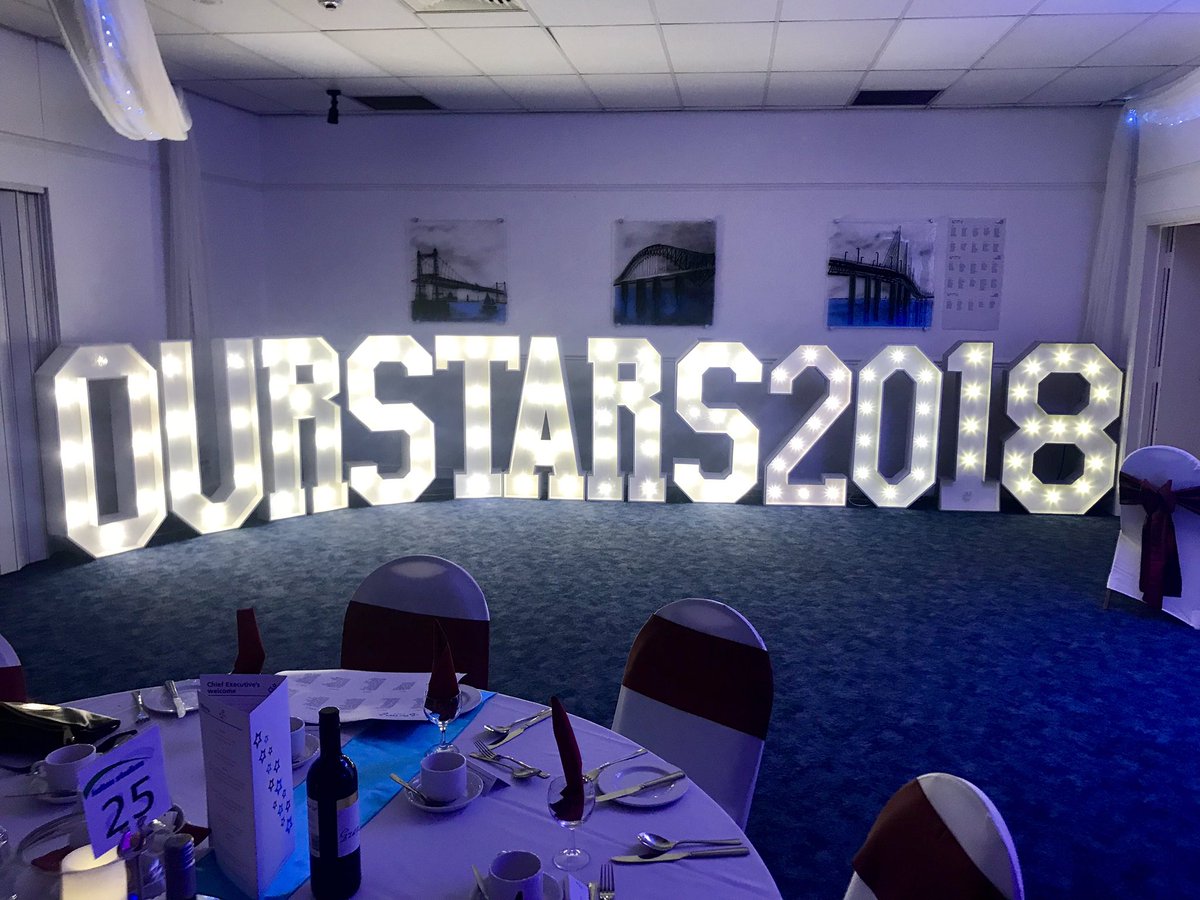 Preparing to celebrate our amazing staff @NWBoroughsNHS #ourstars2018 #staffawards