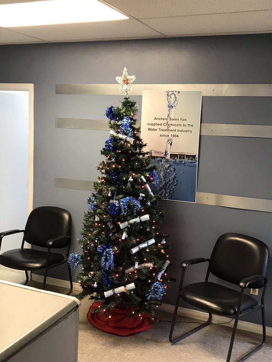 Welcoming in the holiday spirit and our newest Customer Service Representative, Janette! Thanks for adding your name to our #AnchemFamily tree this week.