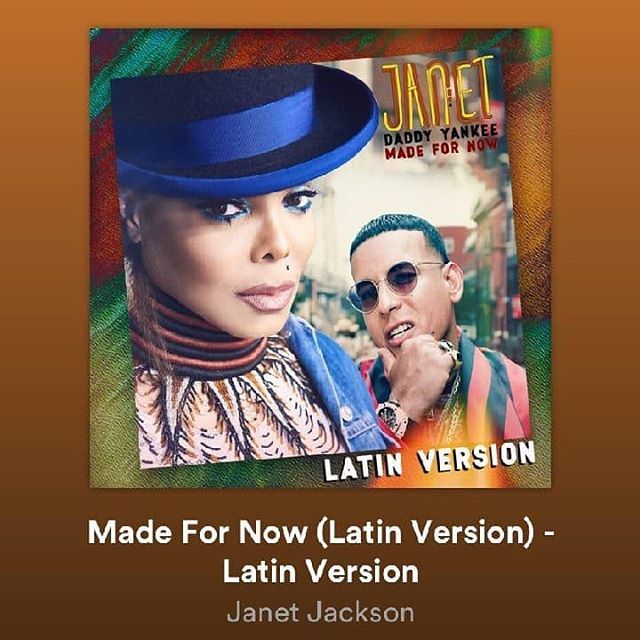 JFuzion's tweet photo. Oh, y'all forgot @janetjackson is nice in Spanish, too? Oh... Ok. #JanetJackson #DaddyYankee #MadeForNow #LatinVersion https://t.co/5wsACM5y0s https://t.co/8ewqHr2vby