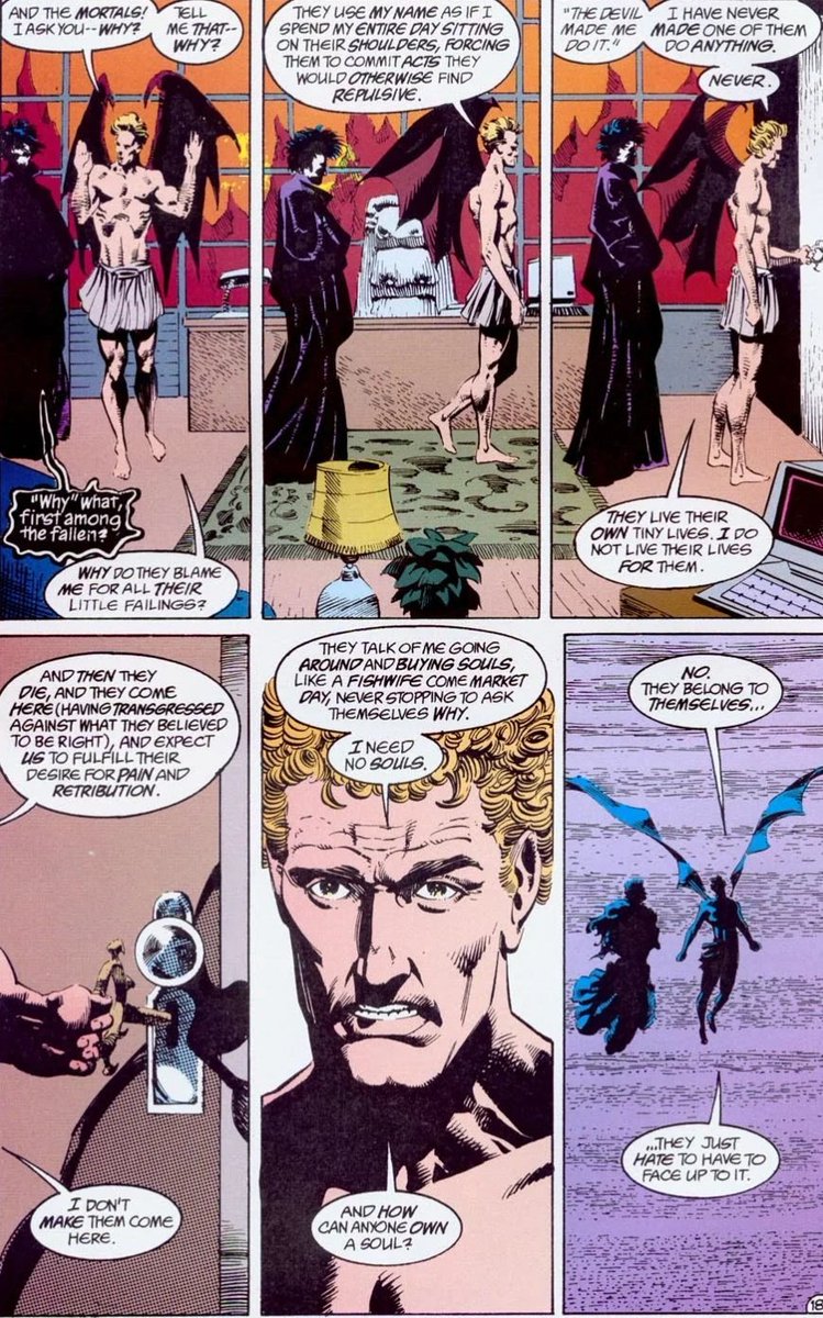 Gorlockza's tweet photo. Wow! I can't believe Sandman is 30...  "and how can anyone own a soul? NO. They belong to themselves... They just have to face up to it." @neilhimself https://t.co/zKzfR0xeFq