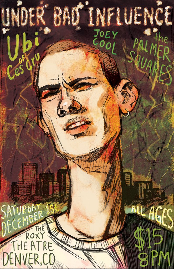 PalmerSquares's tweet photo. denver. saturday. roxy theatre. #underbadinfluencetour https://t.co/ERUoCyG00b
